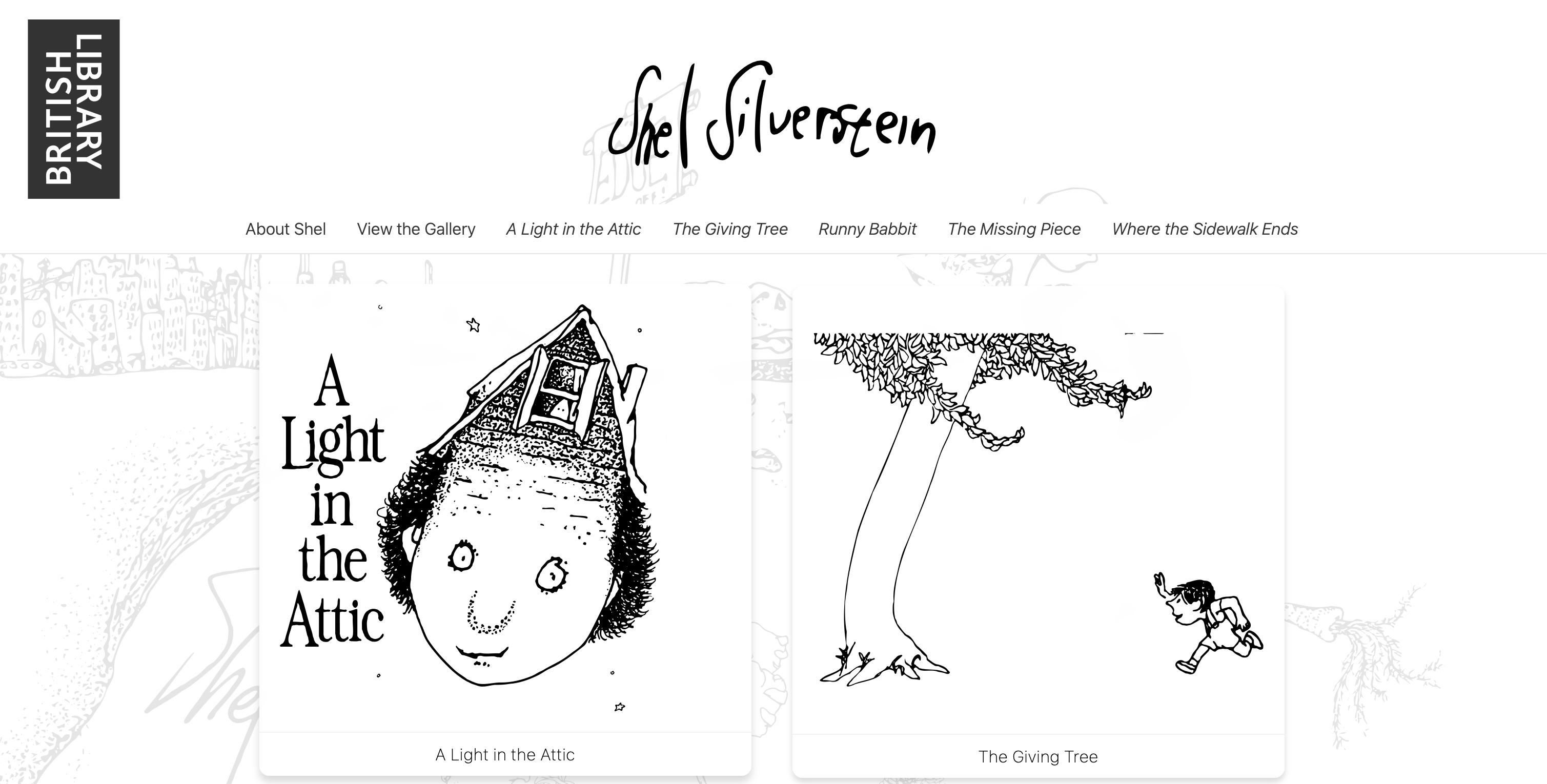 Shel Silverstein project cover